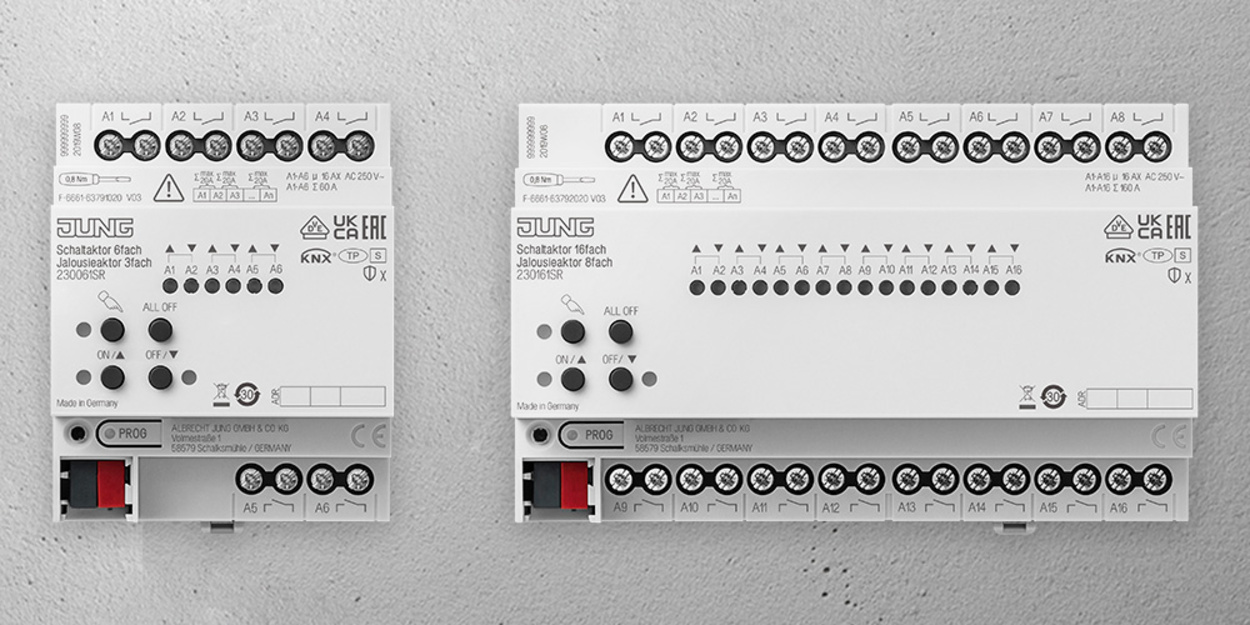 KNX Schalt- und Jalousieaktoren bei EDB Elektro GmbH in Pößneck