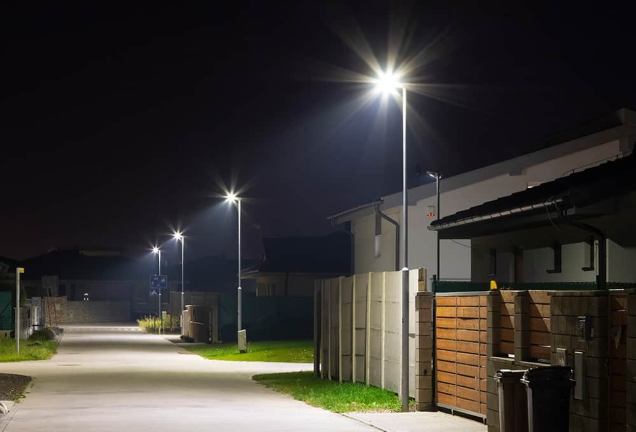 LED-Straßen­beleuchtung bei EDB Elektro GmbH in Pößneck